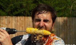 子林 电钻吃瓜,吃瓜群众的趣味生活