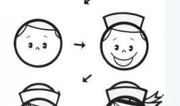 吃瓜娃娃夸张简笔画,趣味横生的视觉盛宴