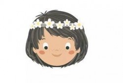 画吃瓜少女简单,少女与夏日的悠闲时光