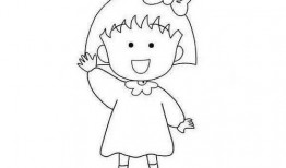 吃瓜娃娃夸张简笔画,趣味横生的视觉盛宴